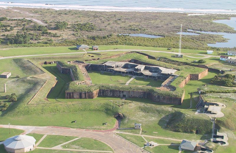 Fort near Luna Beach Properties.