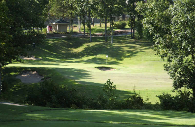Golf course at Thousand Hills Golf Resort.