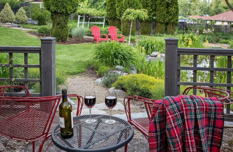 Garden at Touvelle House.