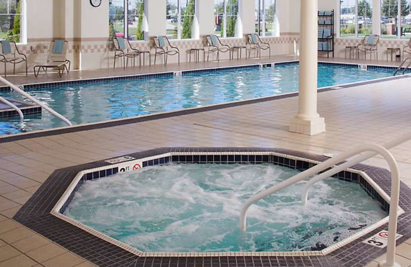 Indoor pool at Residence Inn Saginaw.