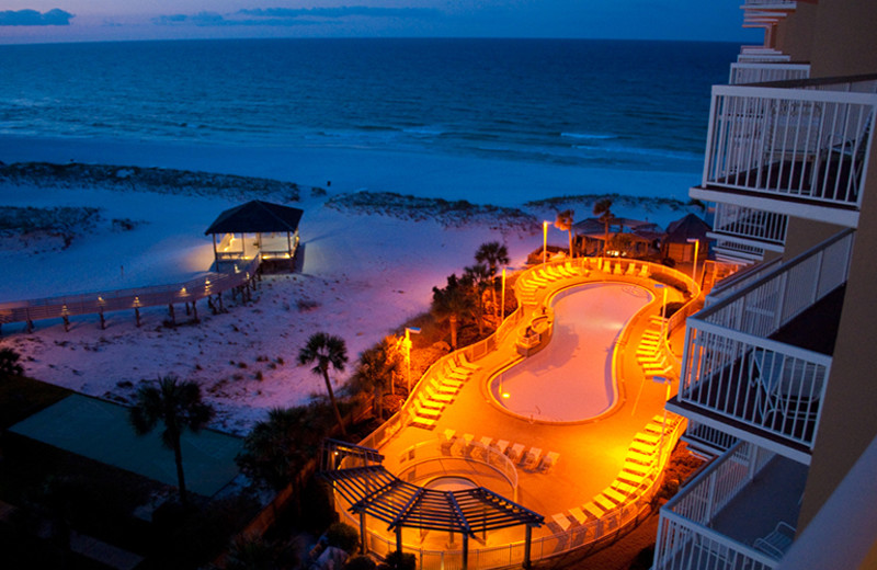 Outdoor pool at Resorts of Pelican Beach.