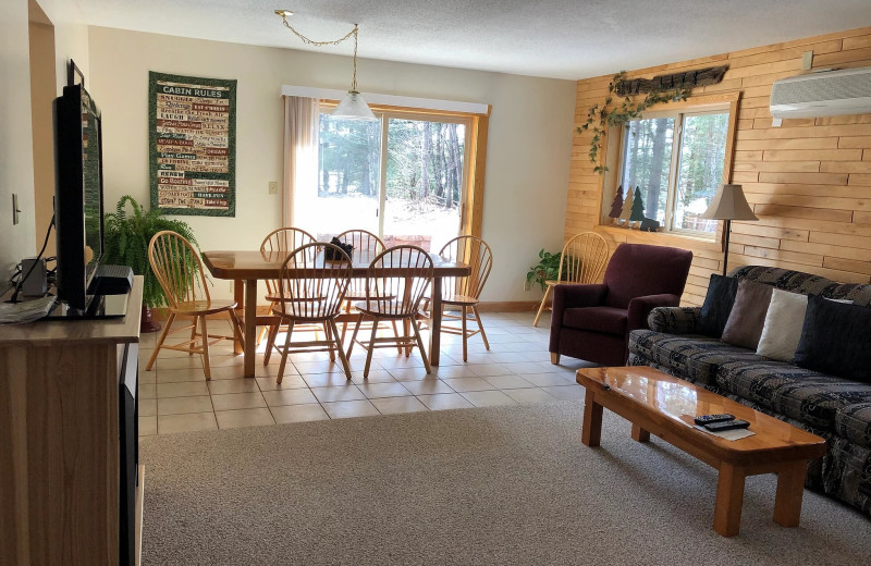 Guest room at Red Pines Resort 