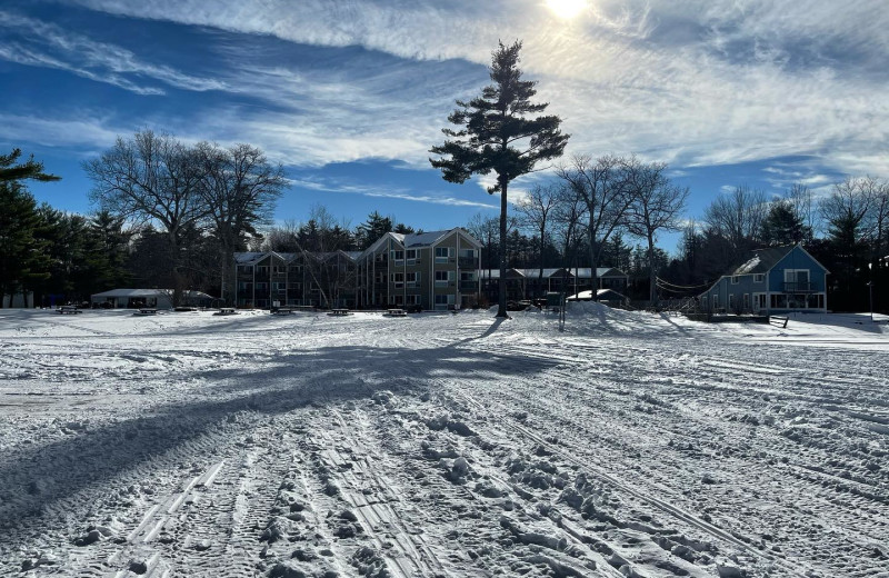 Winter at Misty Harbor & Barefoot Beach Resort.