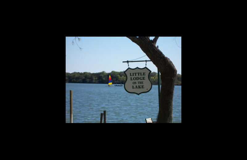 Lake view at Little Lodge on the Lake LBJ.