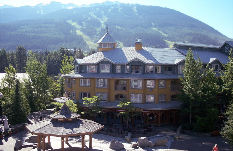 Exterior view of Whistler Town Plaza.