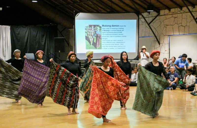 Cultural dance at Mo-Ranch.