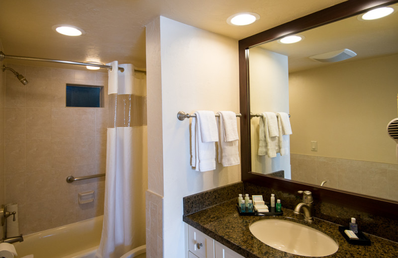 Guest Bathroom at Best Western Beach Resort Hotel