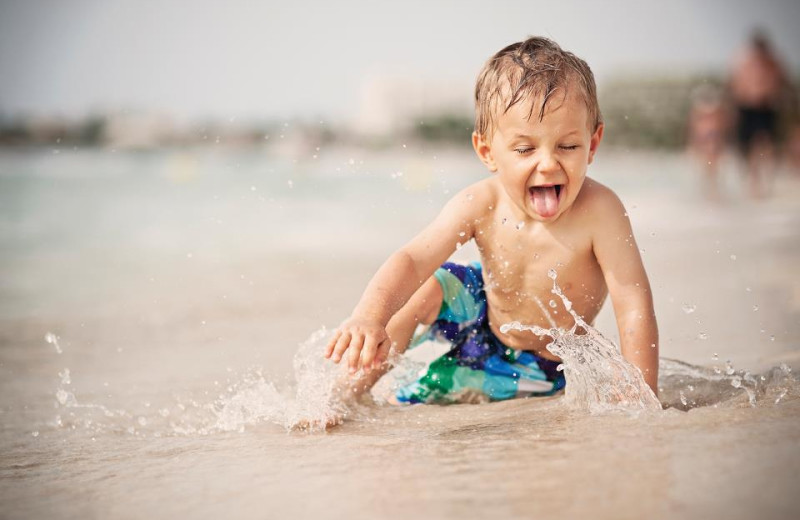 Beach time at The Oceanfront Inn.