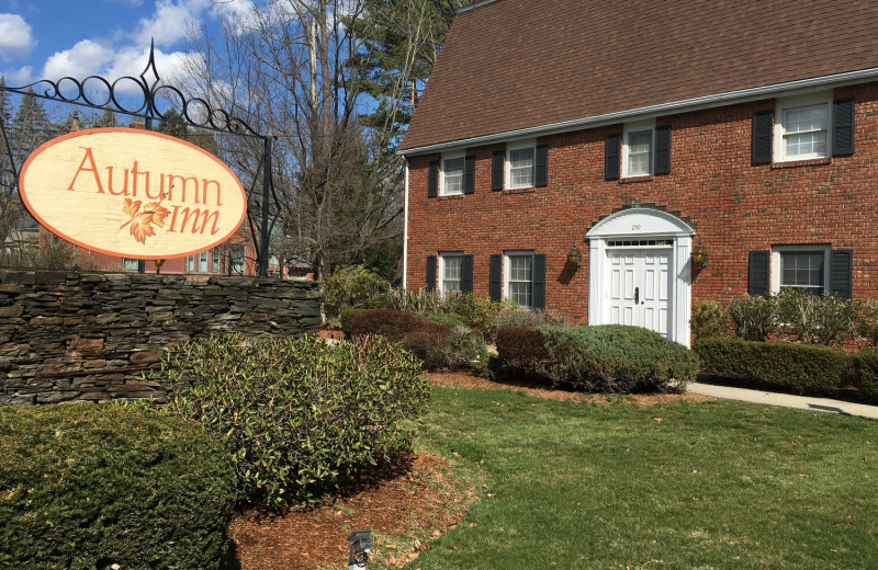 Exterior view of Autumn Inn.