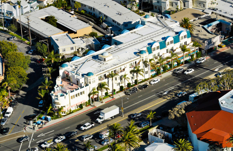 Aerial View of the Coronado Beach Resort
