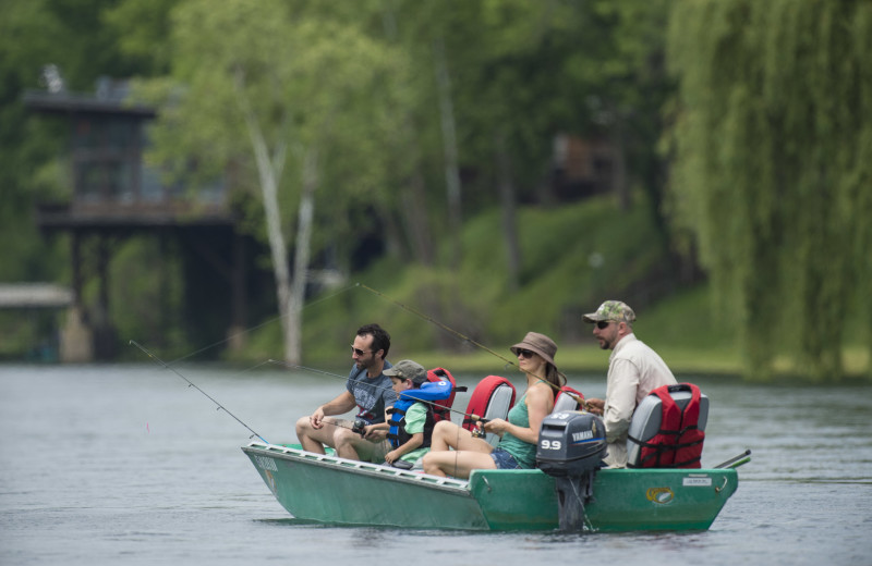 Fishing at Gaston's White River Resort.