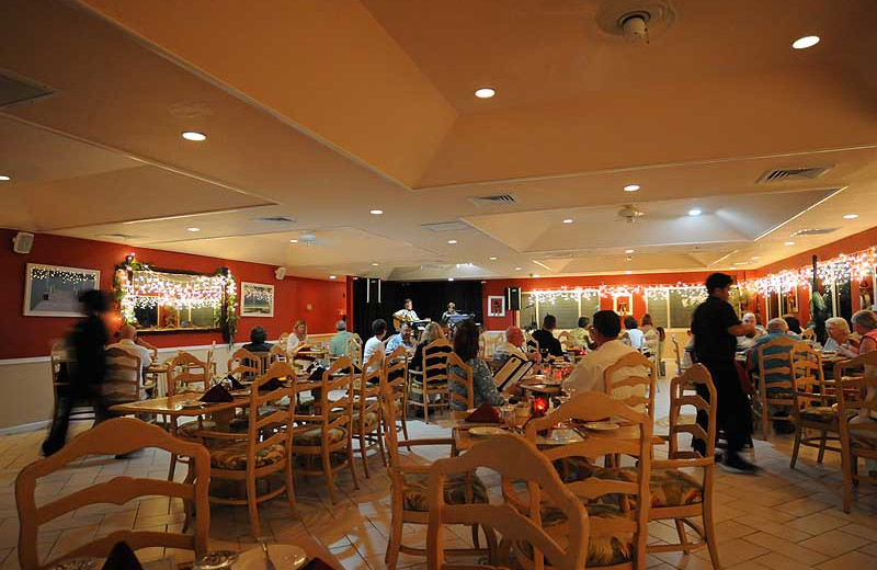 Dining at The Reef Resort.