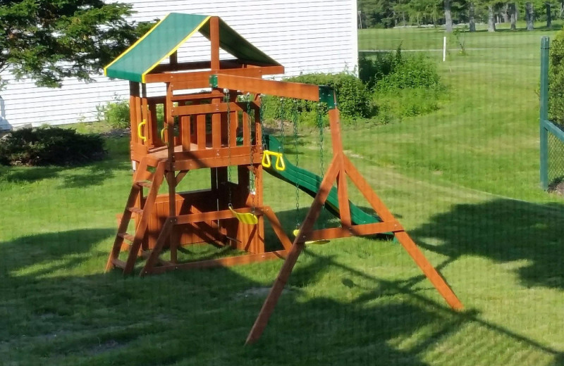 Playground at Windrifter Resort.