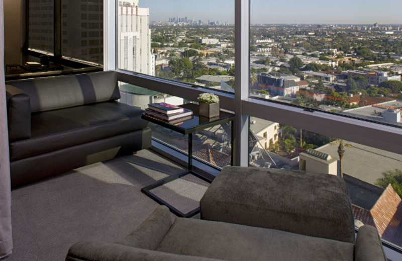 View from Guest Room at Andaz West Hollywood
