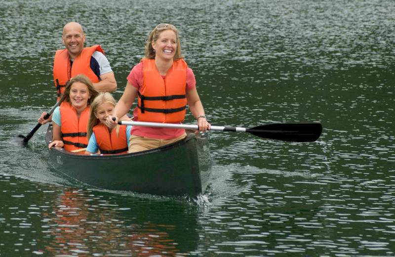 Canoeing at Smugglers' Notch Resort