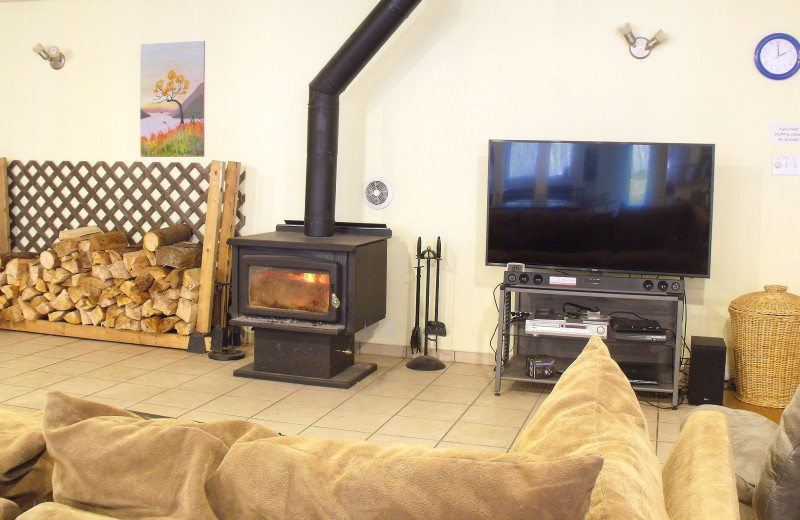 Living room at Mt H'Kusam View Lodge.