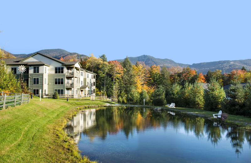 Exterior view of Smugglers' Notch Resort.