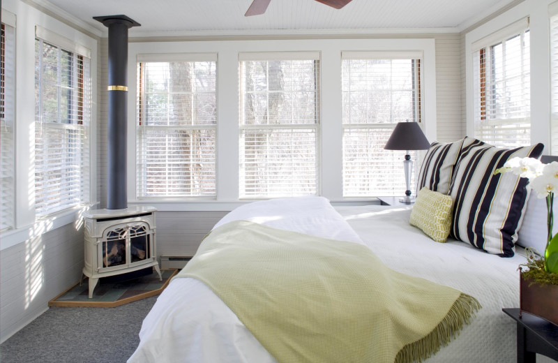 Guest room at The Inn at English Meadows.
