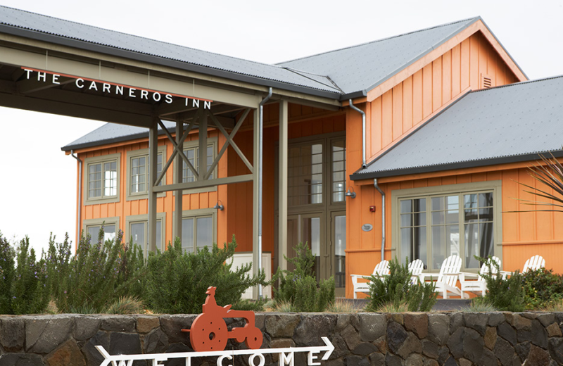 Exterior view of The Carneros Inn.