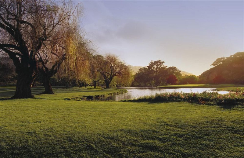 Golf course at Quail Lodge Resort.
