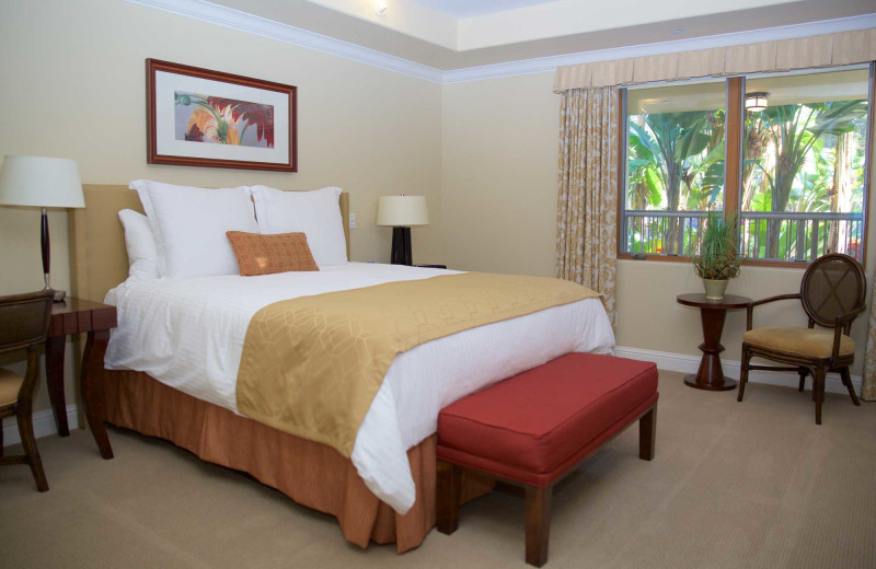 Guest room at Dolphin Bay Resort & Spa.