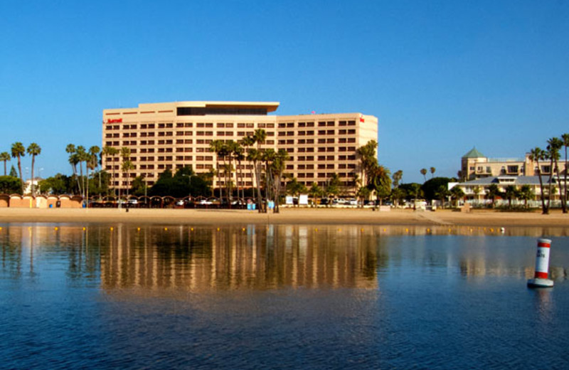 Exterior view of Marina del Rey Marriott.