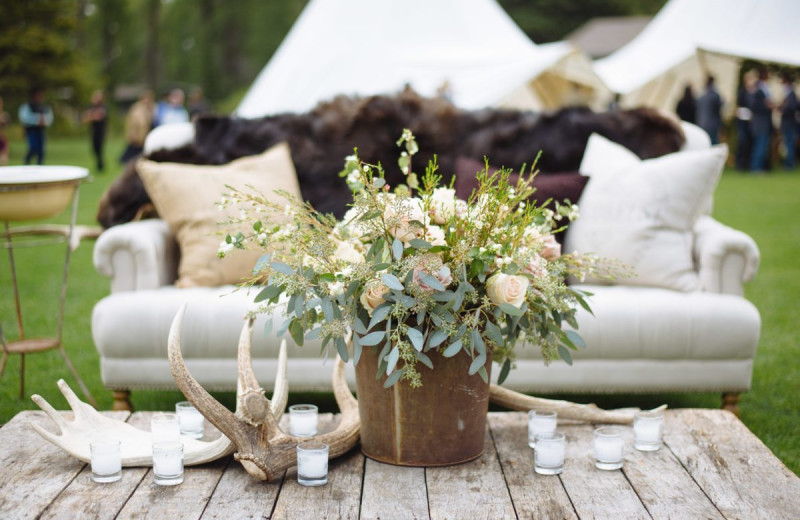 Weddings at Under Canvas Great Smoky Mountains.