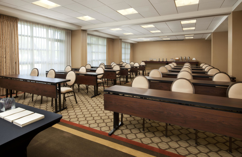 Conference room at Sheraton San Jose Hotel.