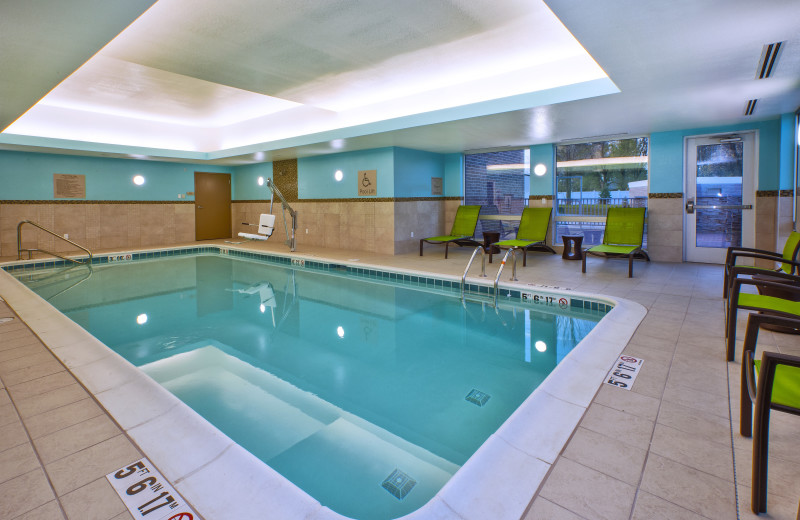 Indoor pool at SpringHill Suites - Benton Harbor.