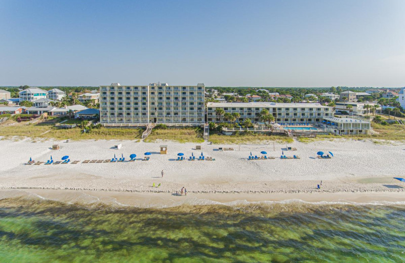 Beach at Beachside Resort Panama City Beach.