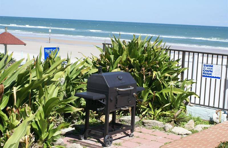 BBQ at Daytona Shores Inn and Suites.