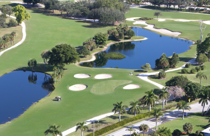 Golf course at The Naples Beach Hotel & Golf Club.