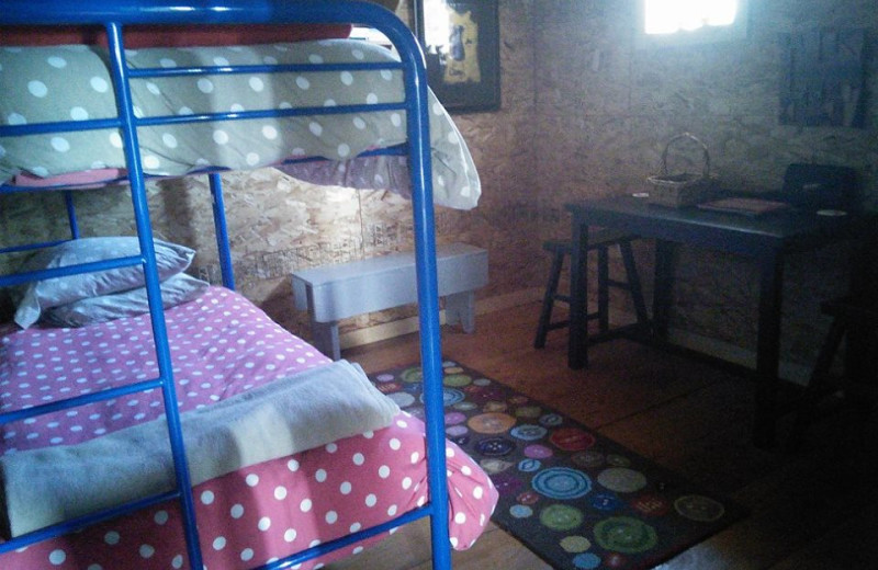 Guest room at Volden Farm Bed and Breakfast.