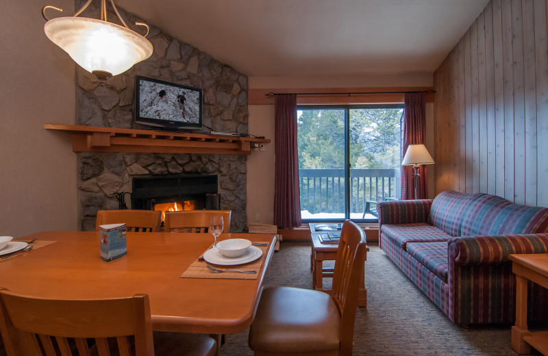 Guest room at Hidden Ridge Resort.