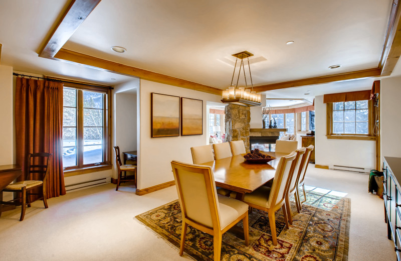 Guest room at Vail Mountain Lodge & Spa.