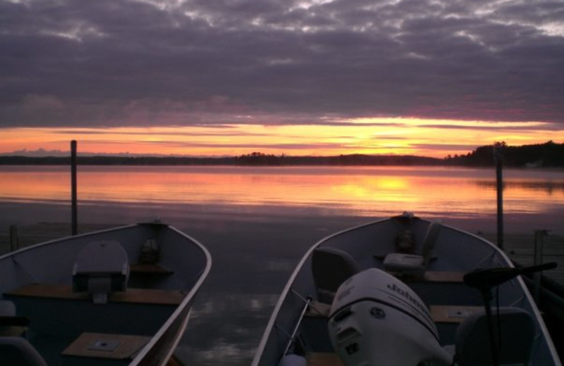 Sunset at Timber Trail Lodge & Resort.
