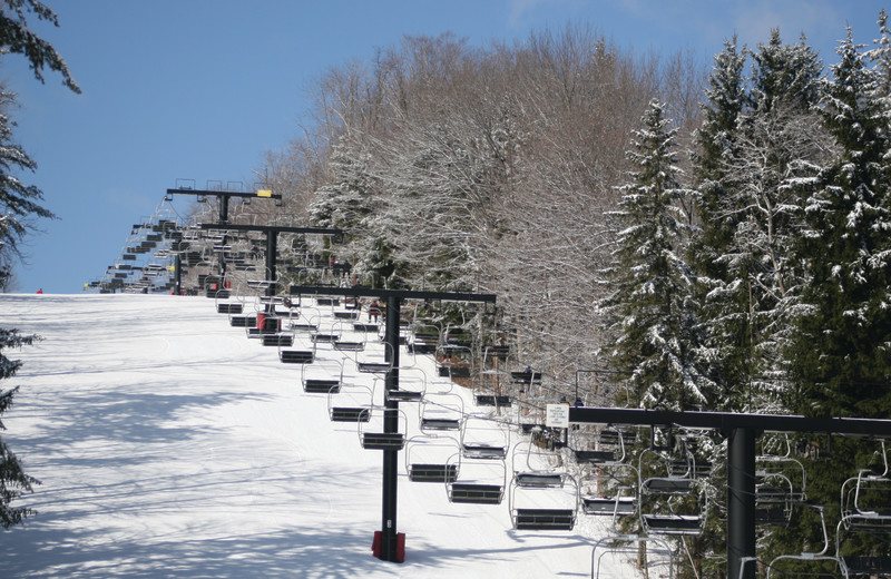 Skiing near Fairway Suites.
