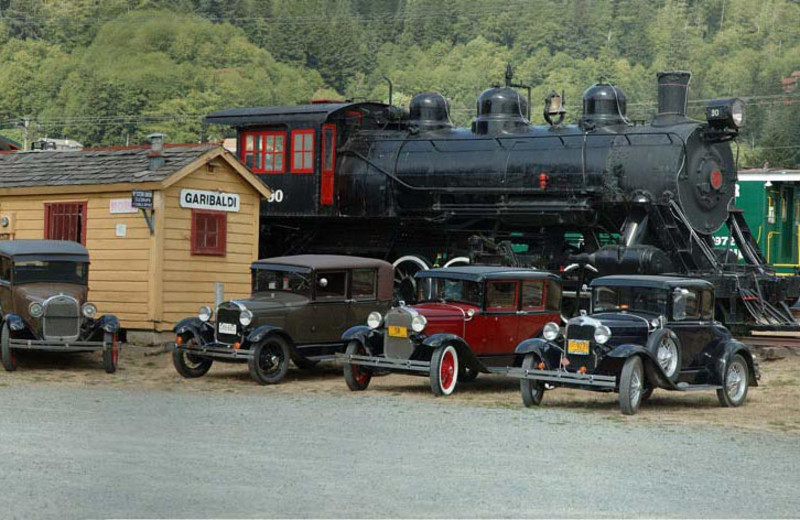 Oregon Coast Scenic Railroad near The Garibaldi House Inn.