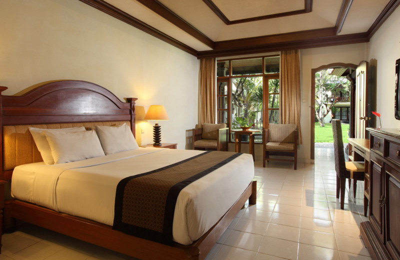 Guest room at Griya Santrian.