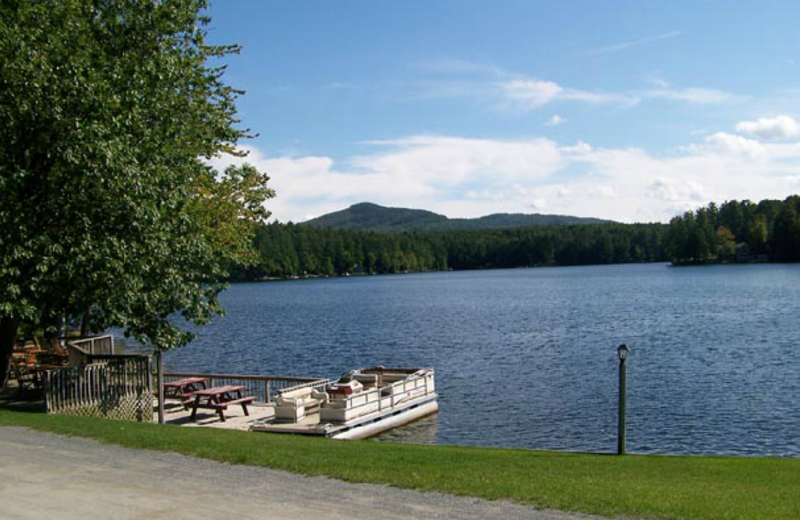 Lake view at Ridin-Hy Ranch Resort.