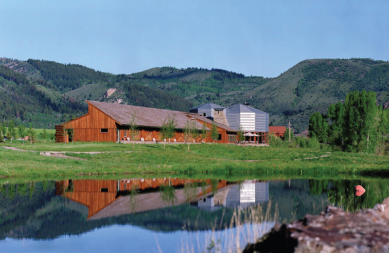 Exterior view of South Fork Lodge.
