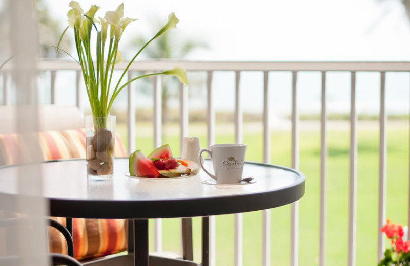 Balcony view at Casa Ybel Resort.