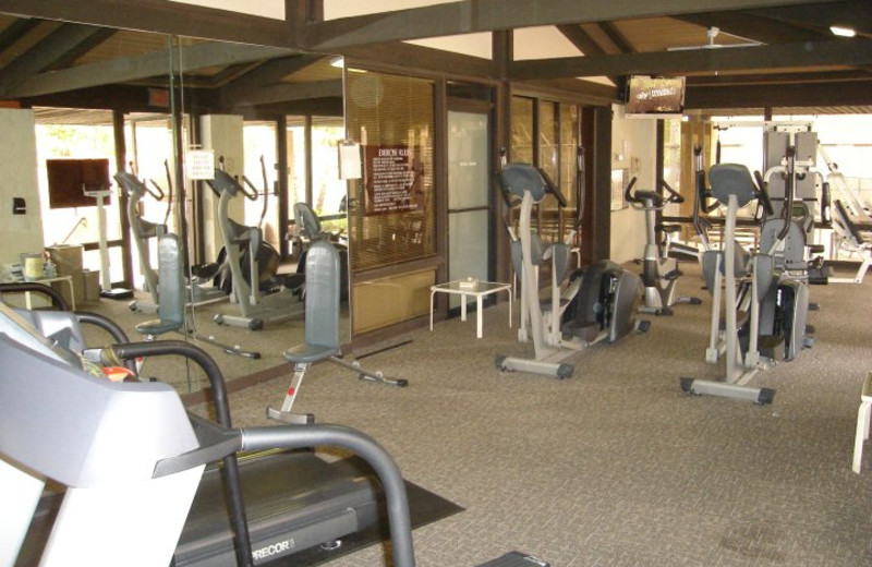 Fitness room at Chaparral Suites Scottsdale.