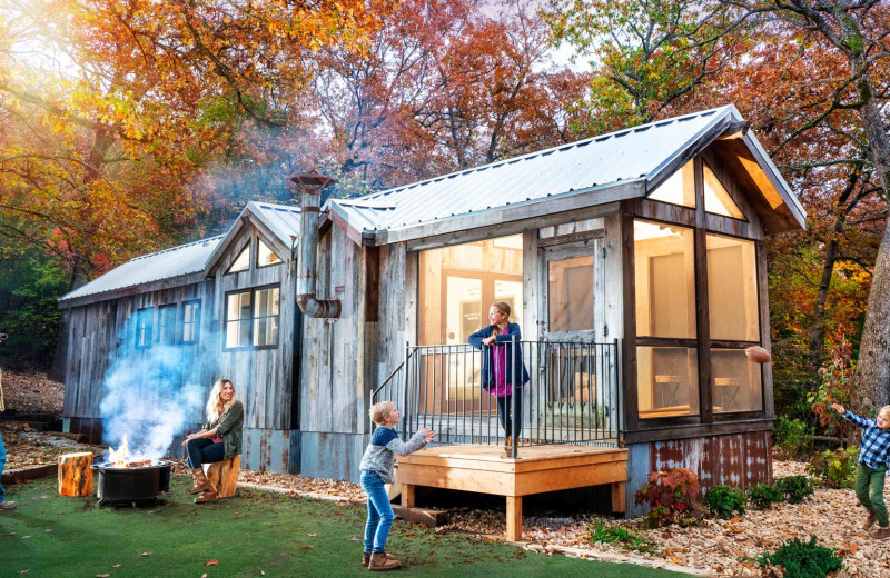 Guest cabin at Big Cedar Lodge.