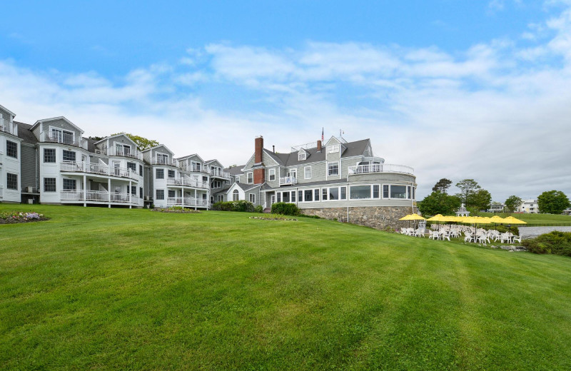 Exterior view of Bar Harbor Inn & Spa.