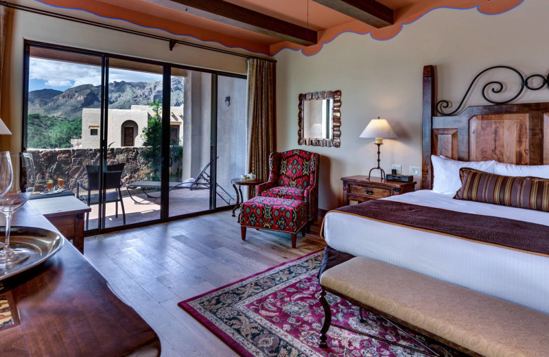 Guest room at Hacienda del Sol.