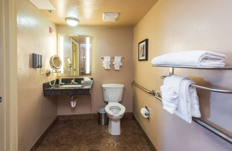 Guest bathroom at Best Western Plus Inn of Sedona.