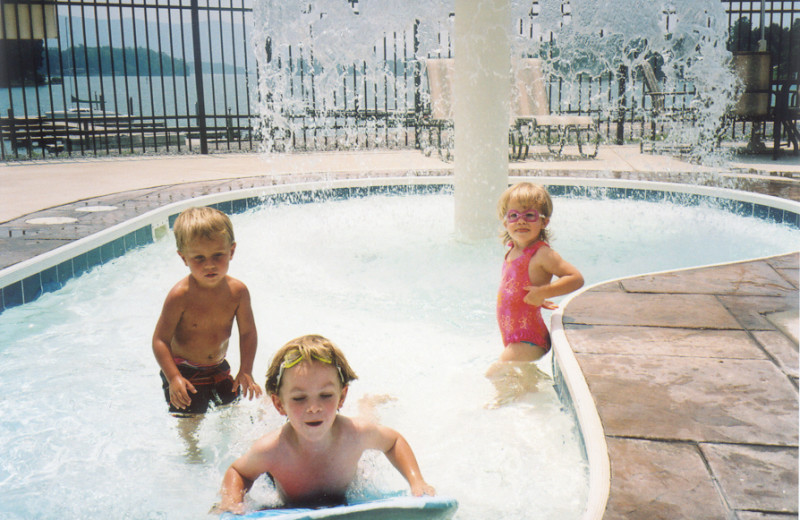 Kiddie pool at Mariners Landing.