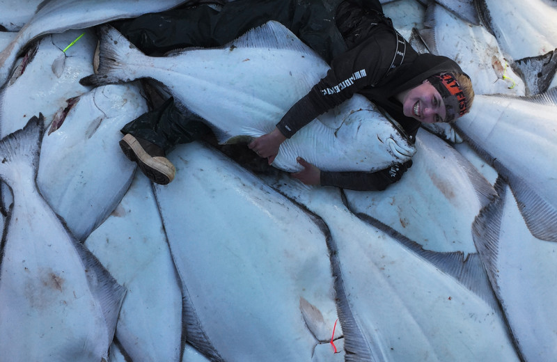 Fishing at Alaskan Fishing Adventures.