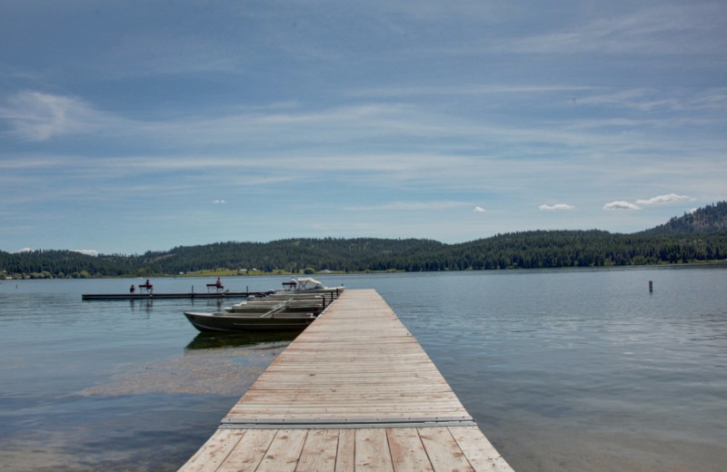 Dock view at Silver Beach Resort.